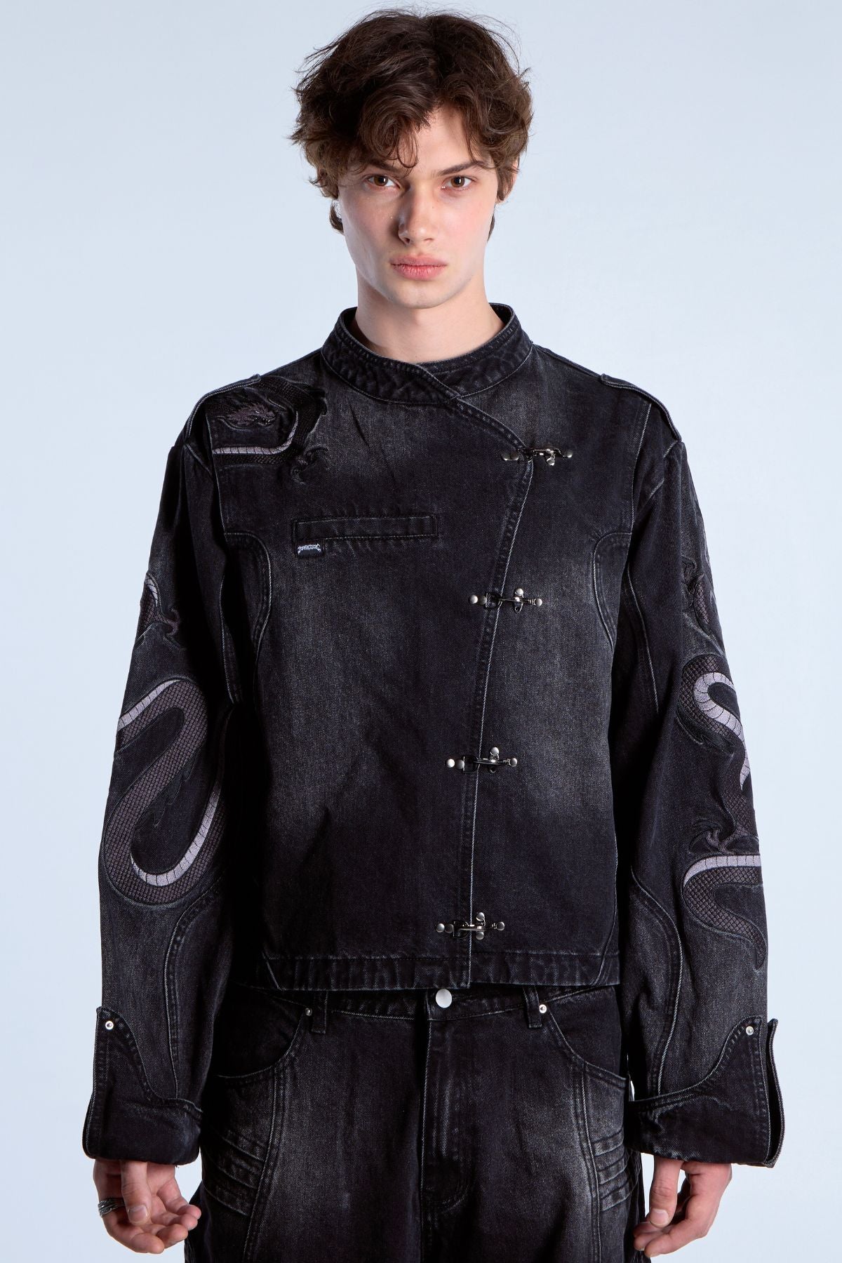 Dragon Denim Jacket Black – Unpractical