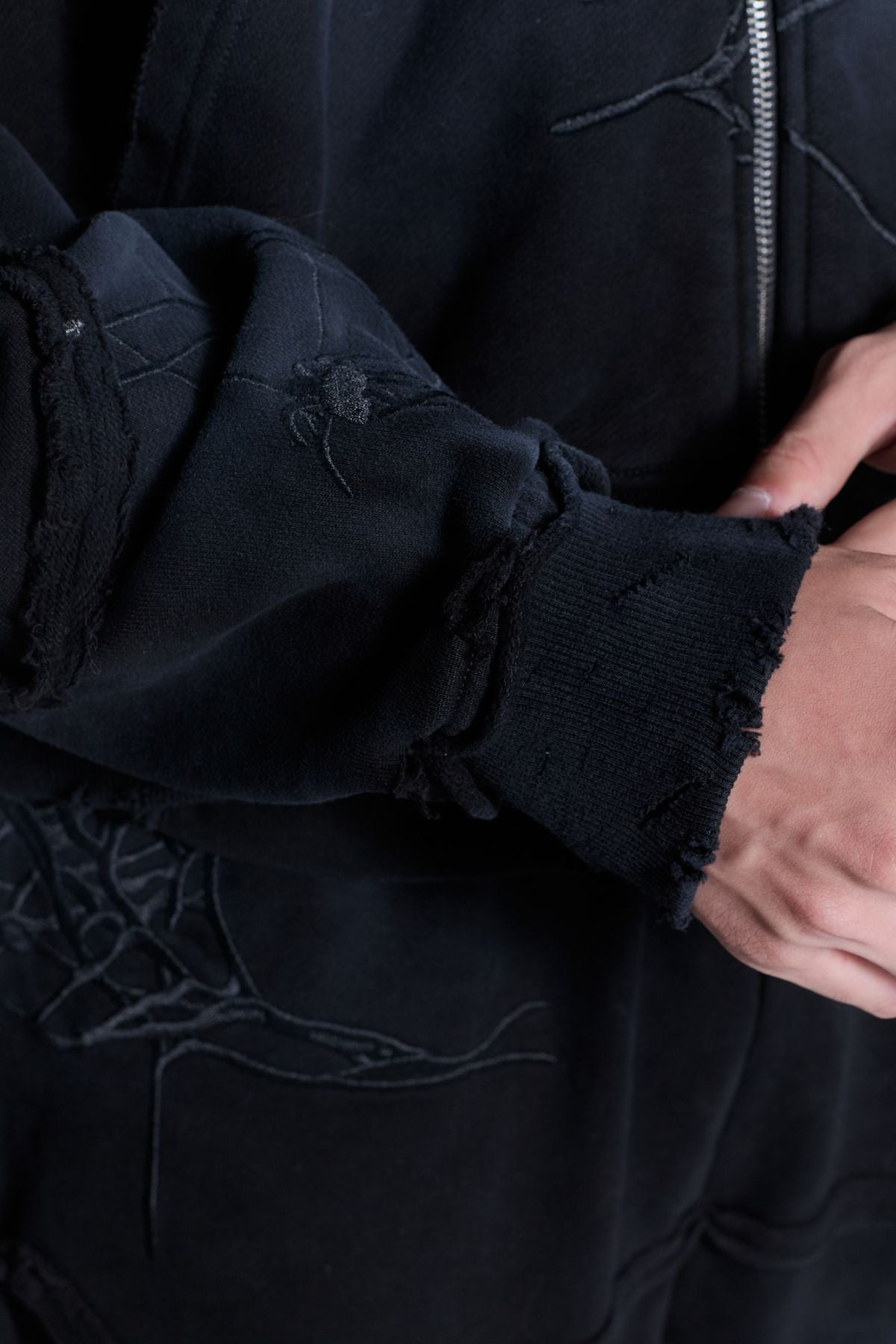 Spider Zipup Hoodie