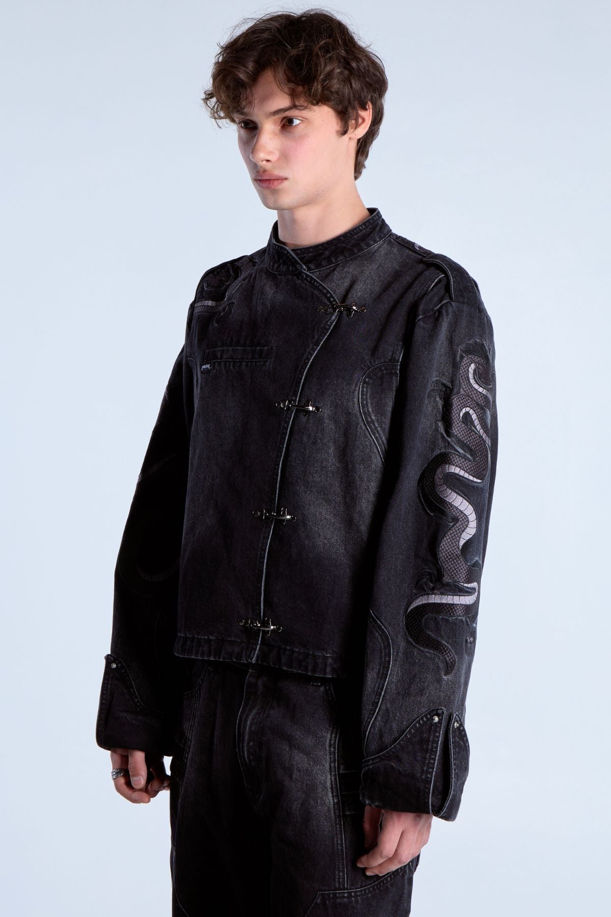 Dragon Denim Jacket Black – Unpractical