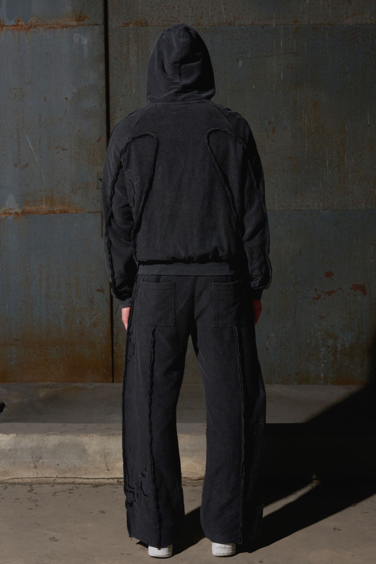 Fractured Zip Hoodie