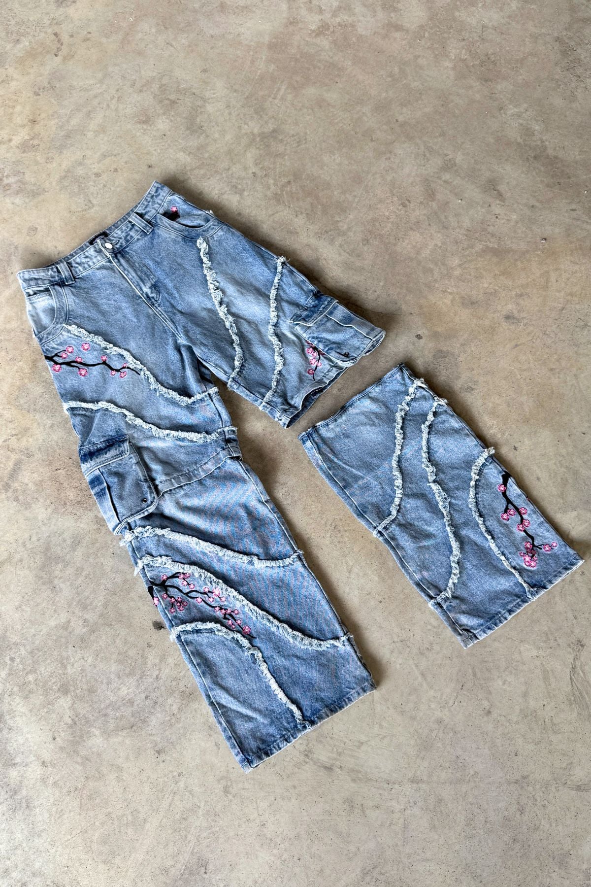 Sakura Blue Denim Jeans
