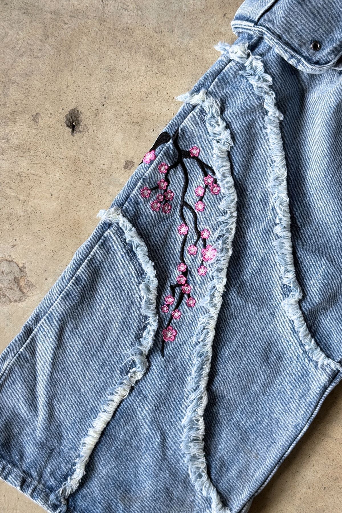 Sakura Blue Denim Jeans