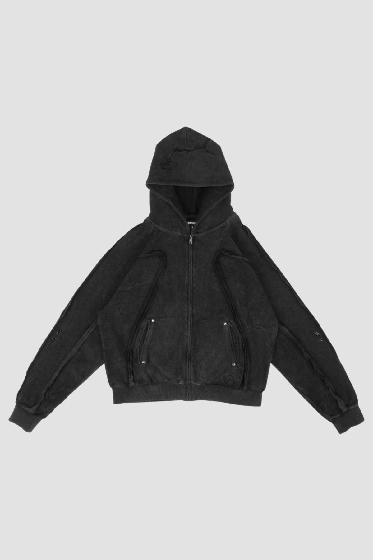 Fractured Zip Hoodie