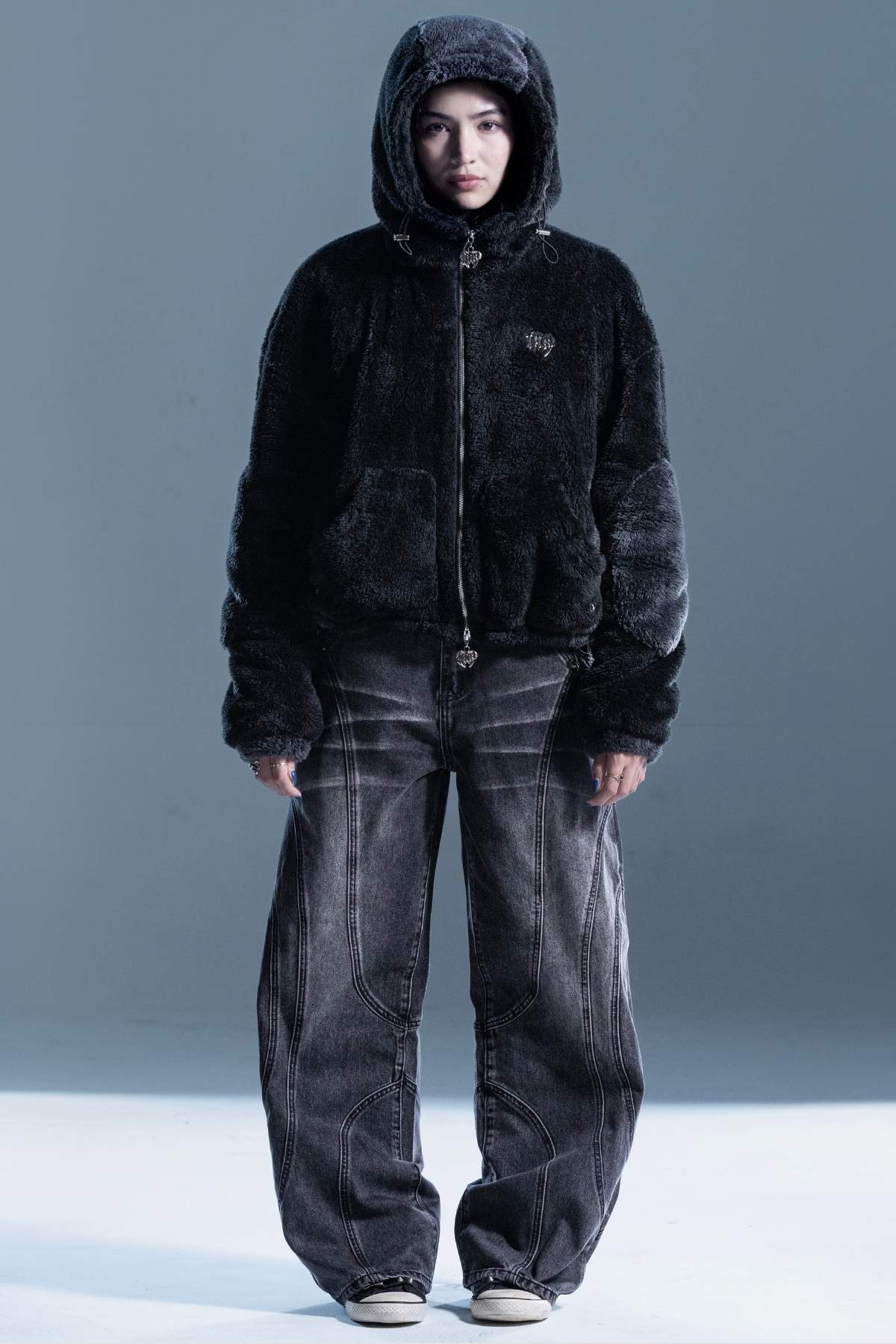 Ascending Black Denim