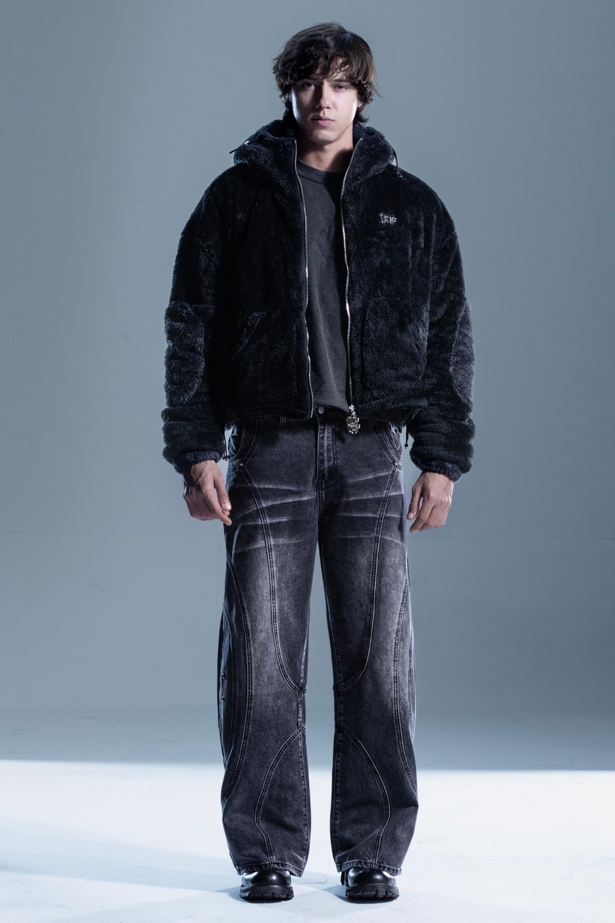 Ascending Black Denim