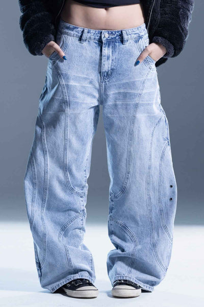 Ascending Blue Denim