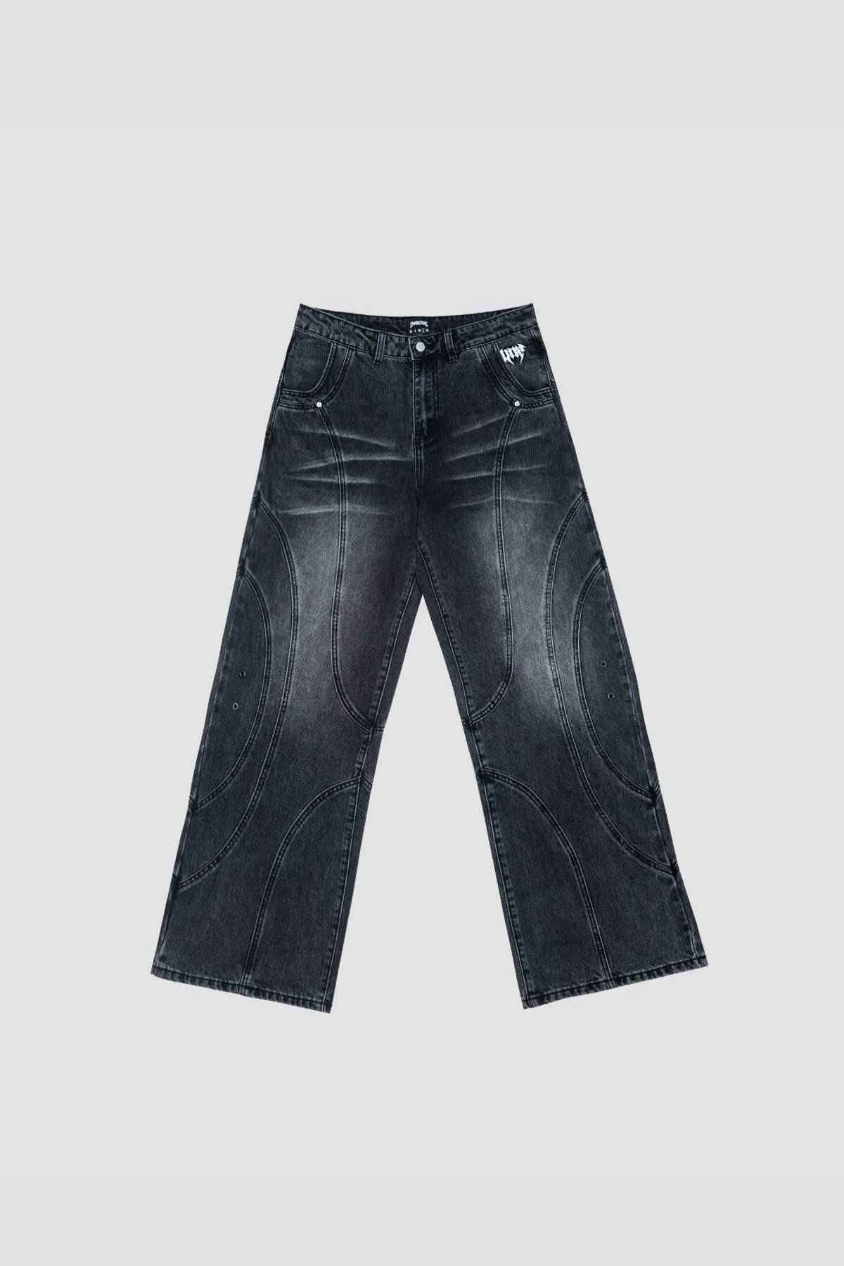 Ascending Black Denim