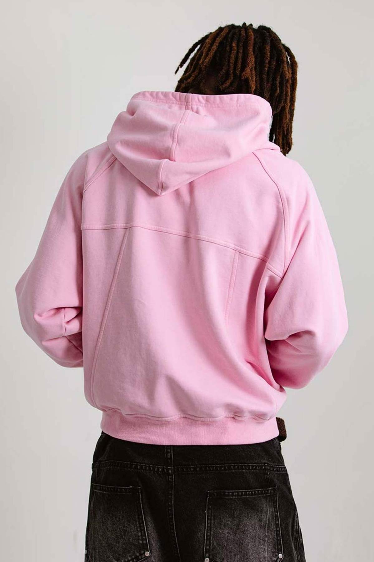 Pink Monochrome Hoodie