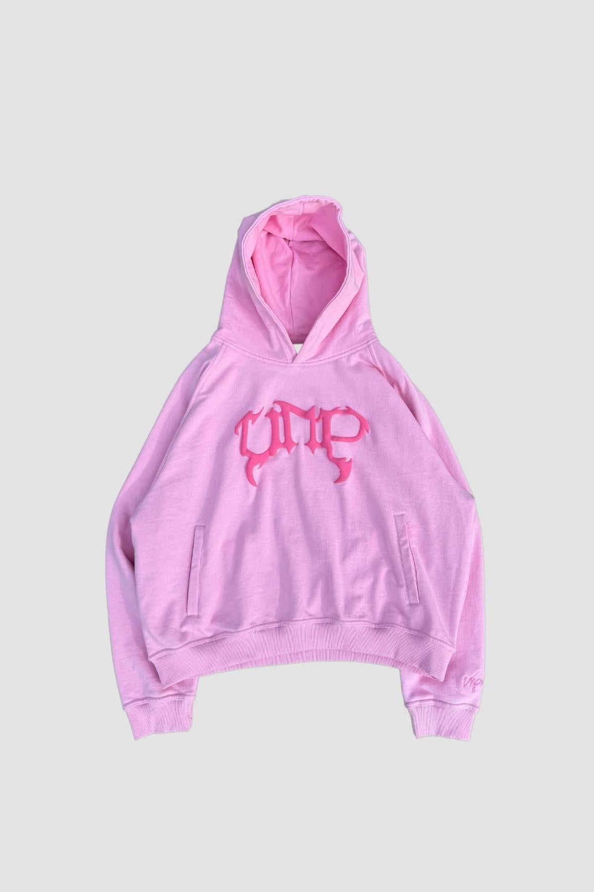 Pink Monochrome Hoodie