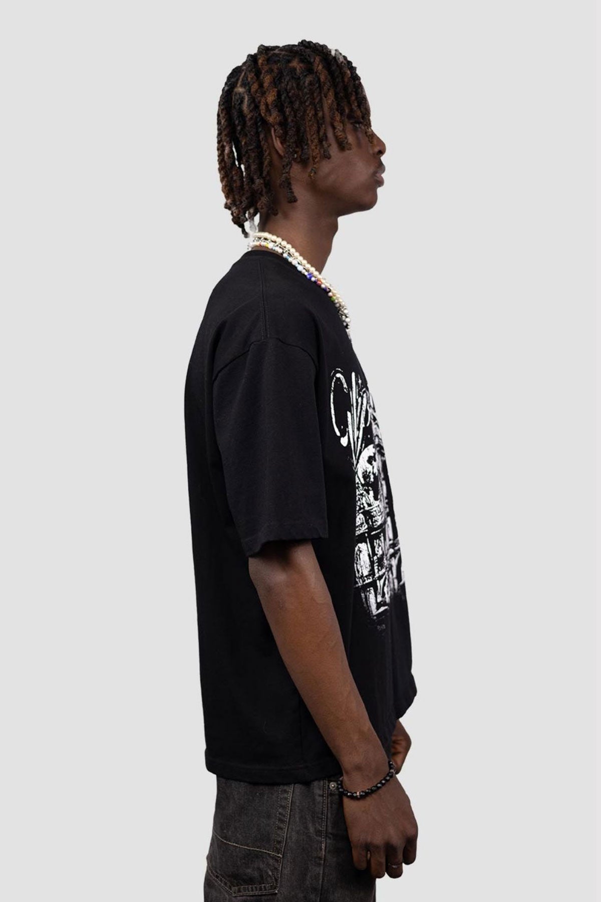 Silent Night Black Tee