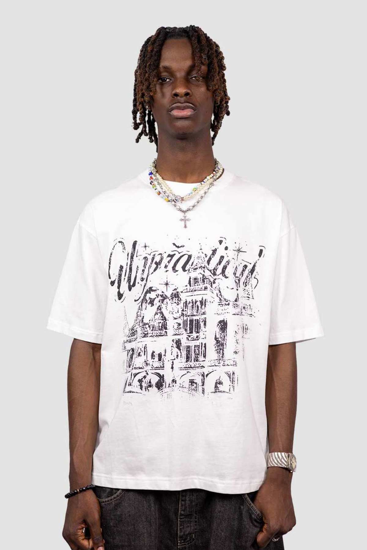 Silent Night White Tee