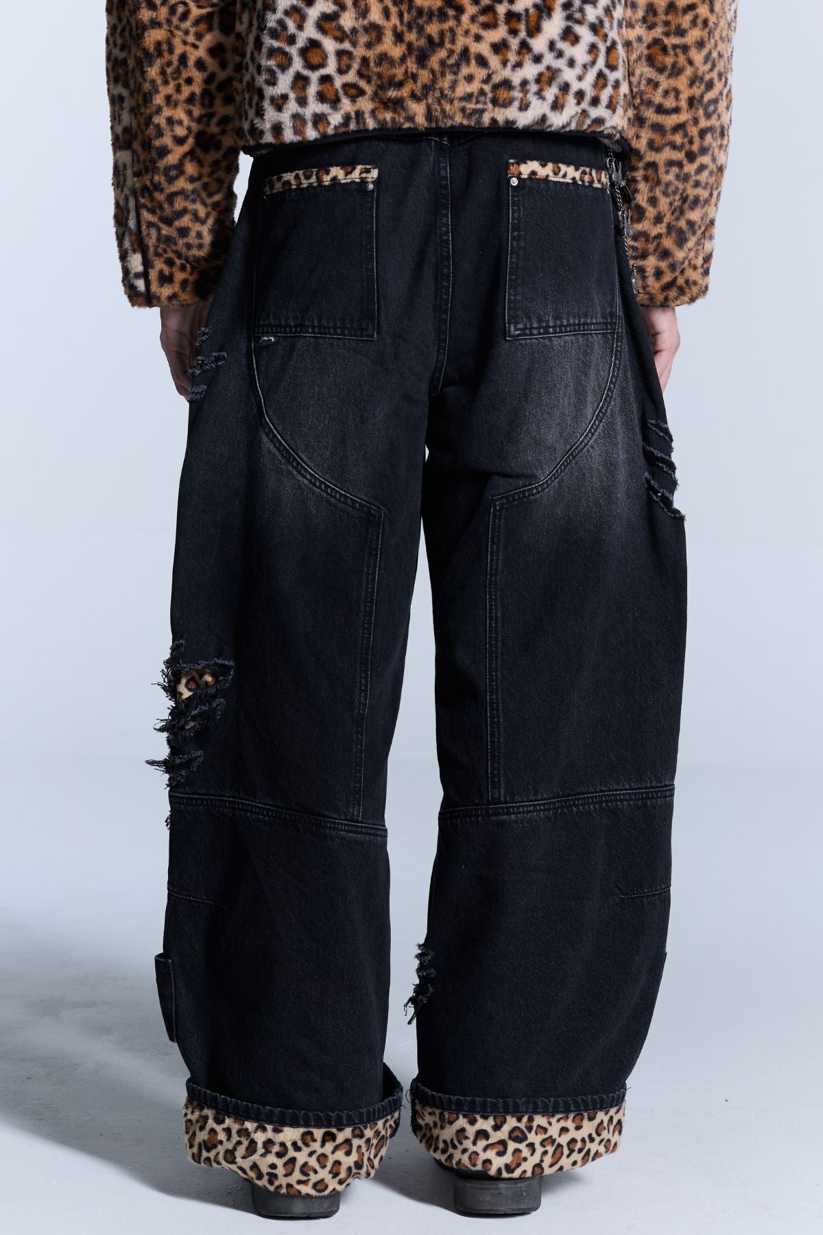 Cheetah Denim Jeans