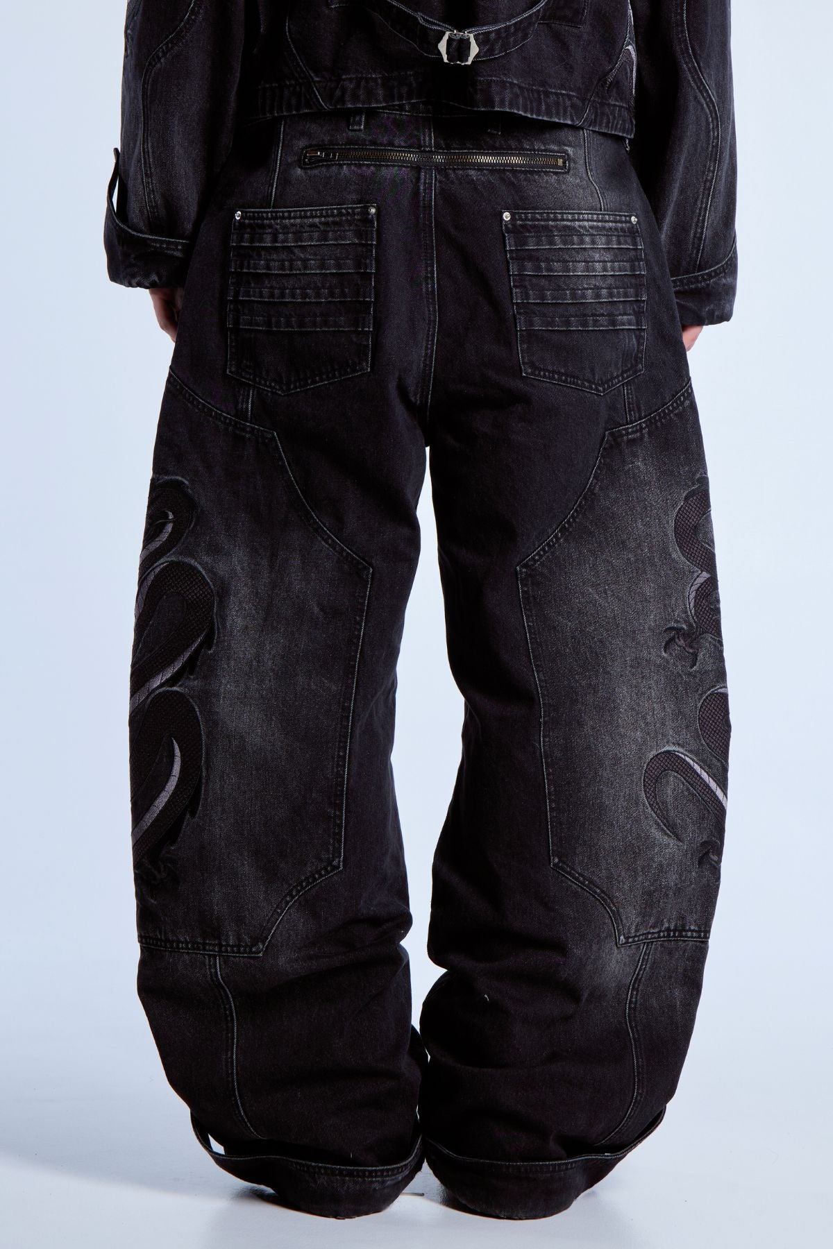 Dragon Denim Jeans Black