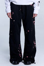 Sakura Black Sweatpants