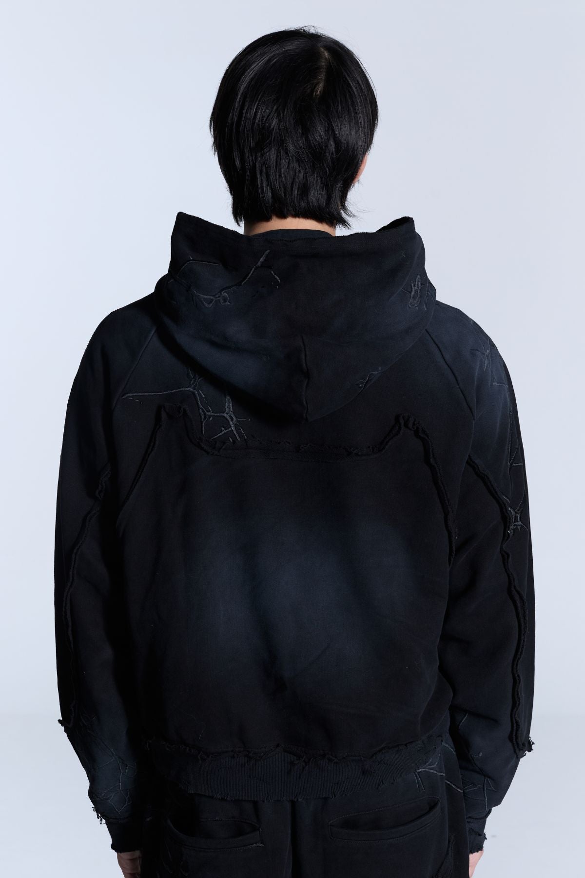 deepweb Zipup Hoodie ブラック α‬ deepweb Zipup Hoodie ブラック α - メルカリ