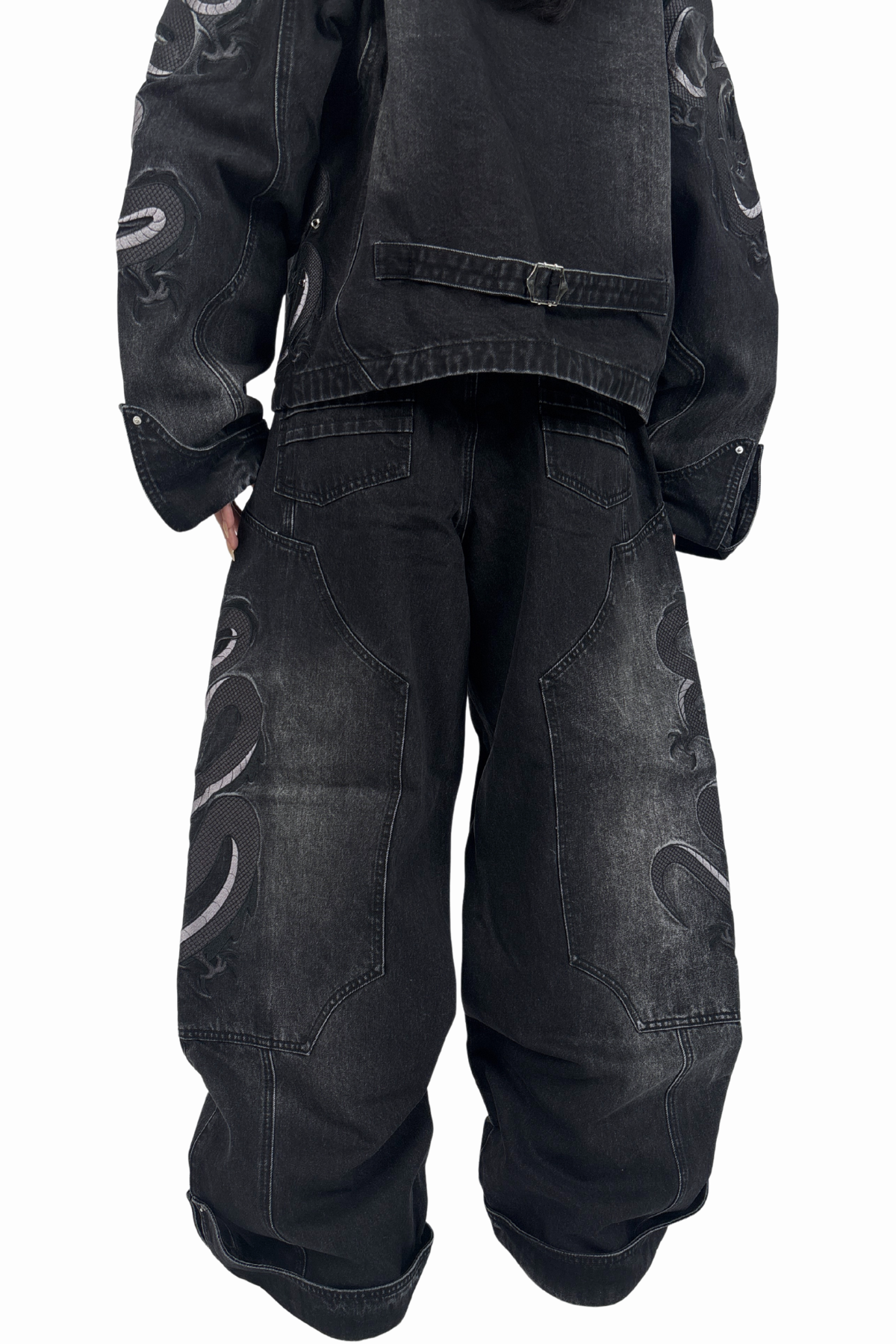 Dragon Denim Jeans Black