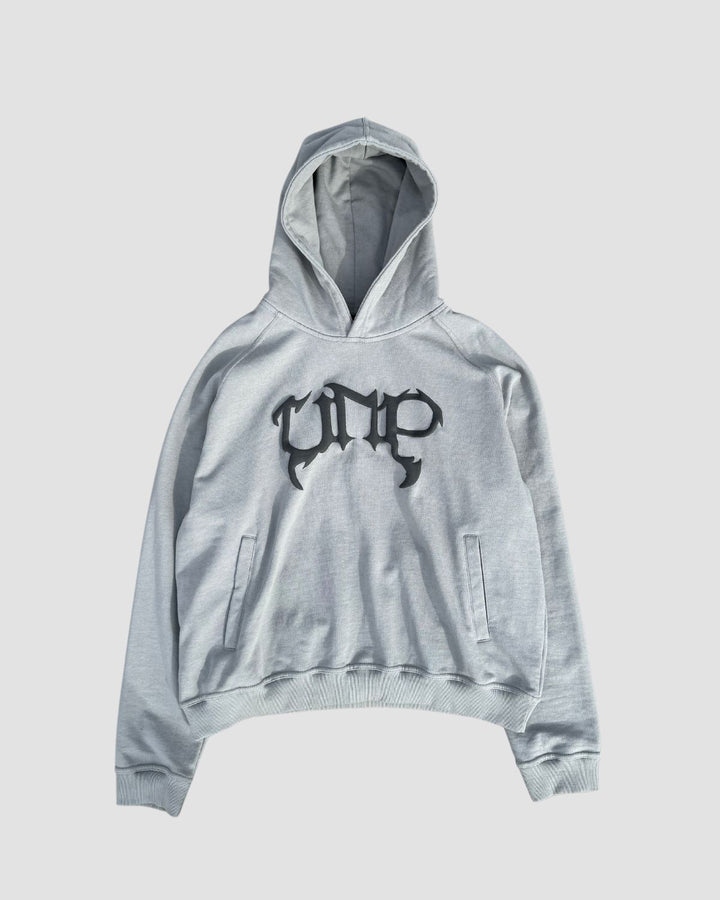 Grey Monochrome Hoodie