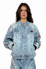 Sakura Blue Denim Jacket