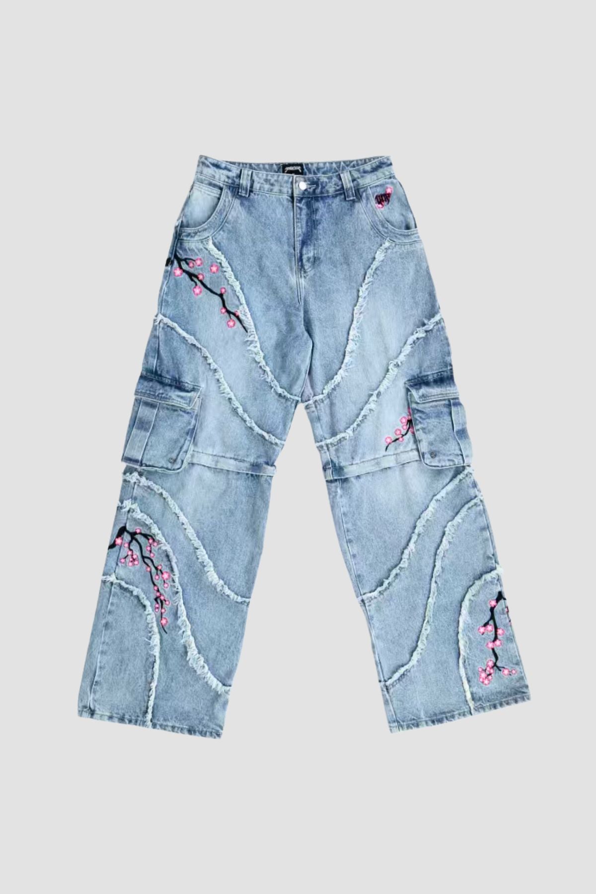 Sakura Blue Denim Jeans – Unpractical