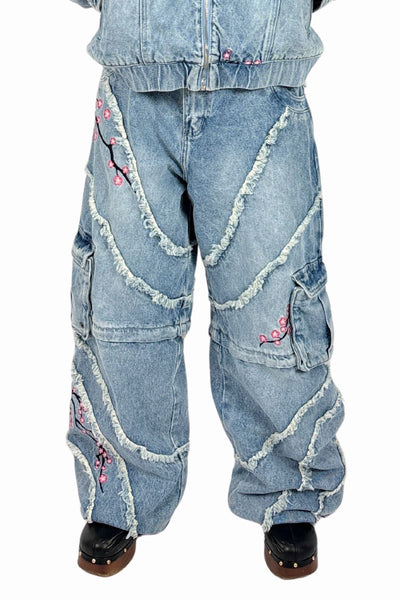 Sakura Blue Denim Jeans