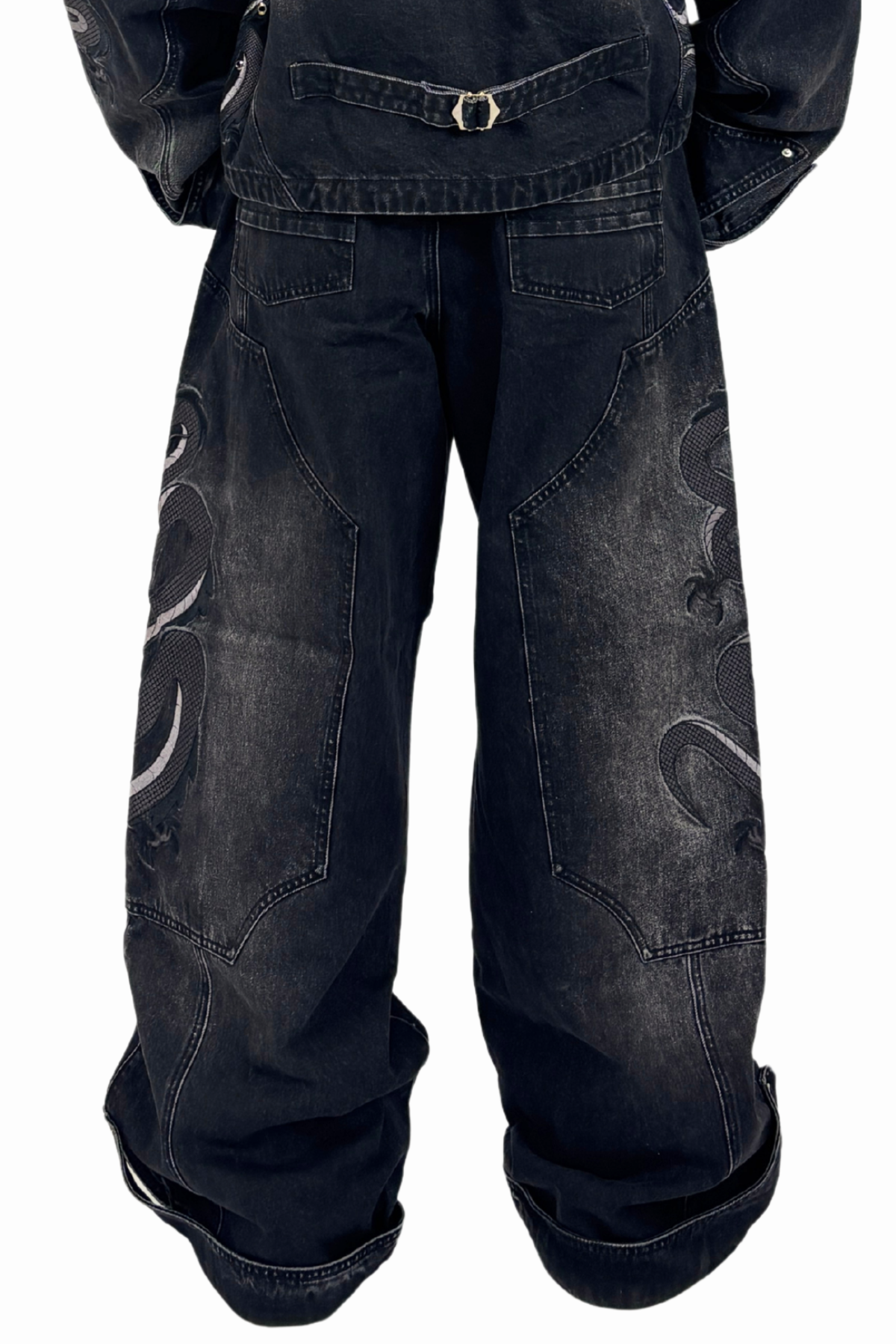 Dragon Denim Jeans Black