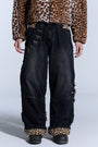 Cheetah Denim Jeans