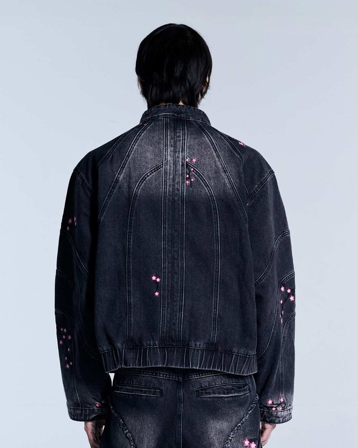 Sakura Denim Jacket