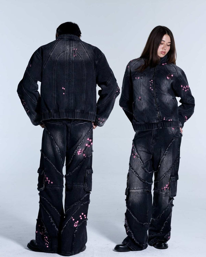 Sakura Denim Jacket