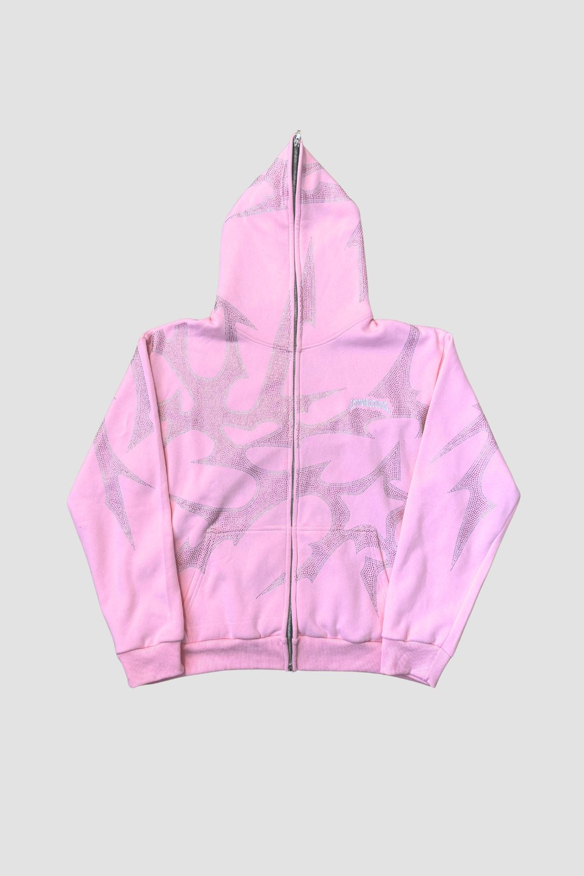 THORNS ZIP HOODIE PINK – Unpractical