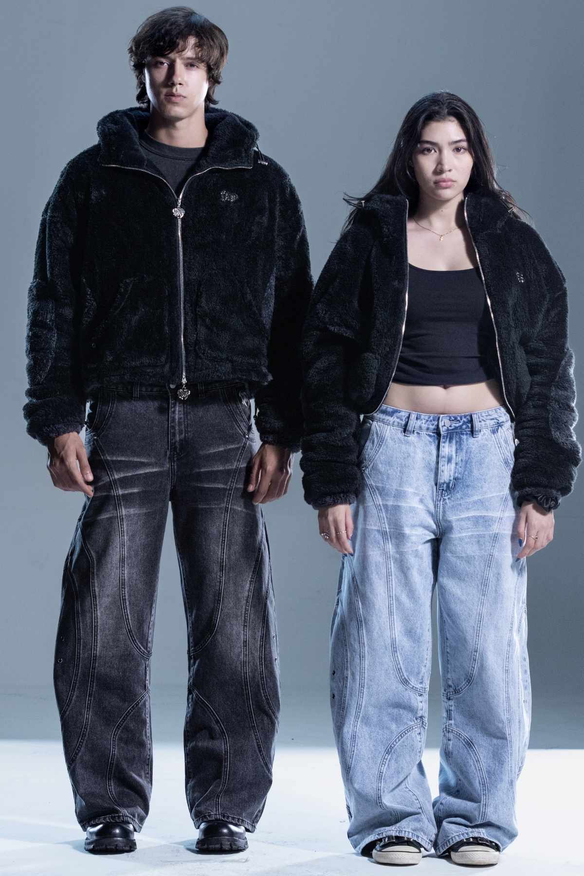 Ascending Blue Denim
