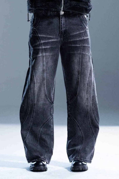 Ascending Black Denim