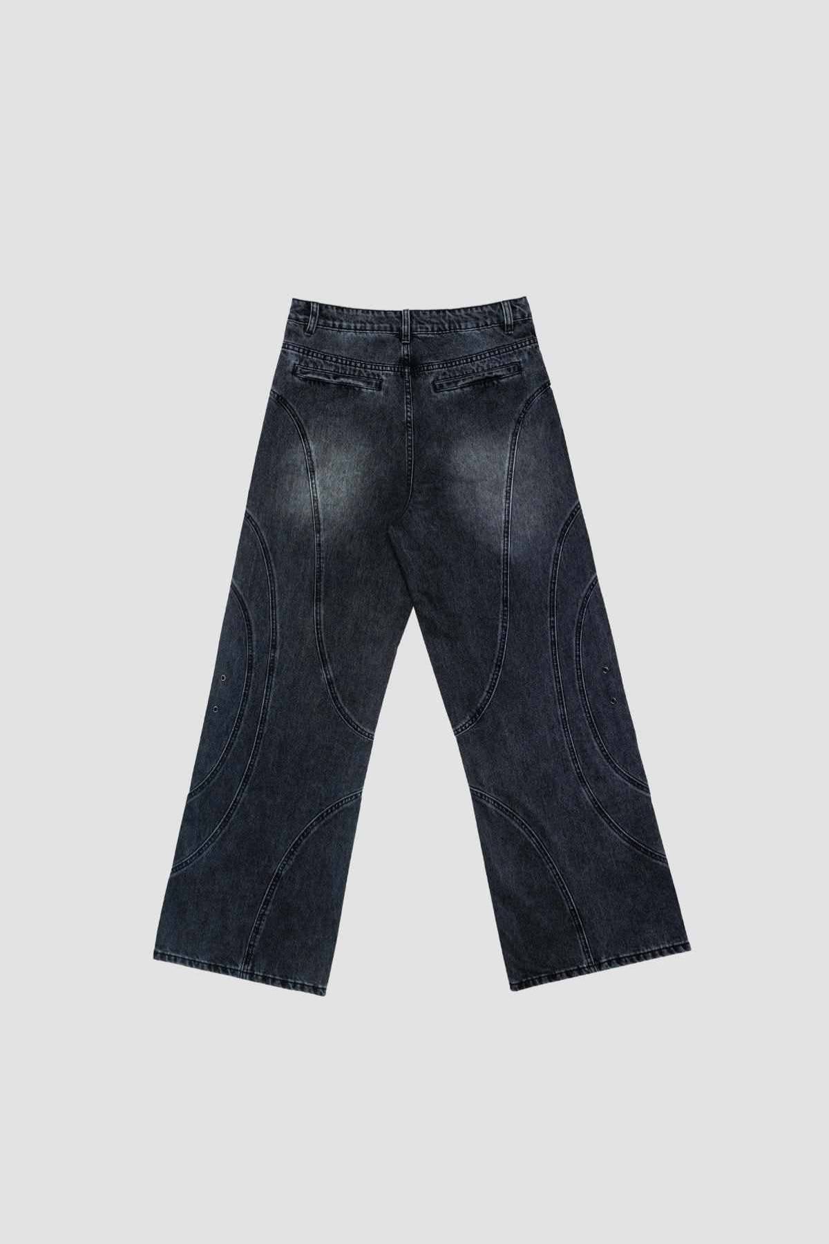 Ascending Black Denim