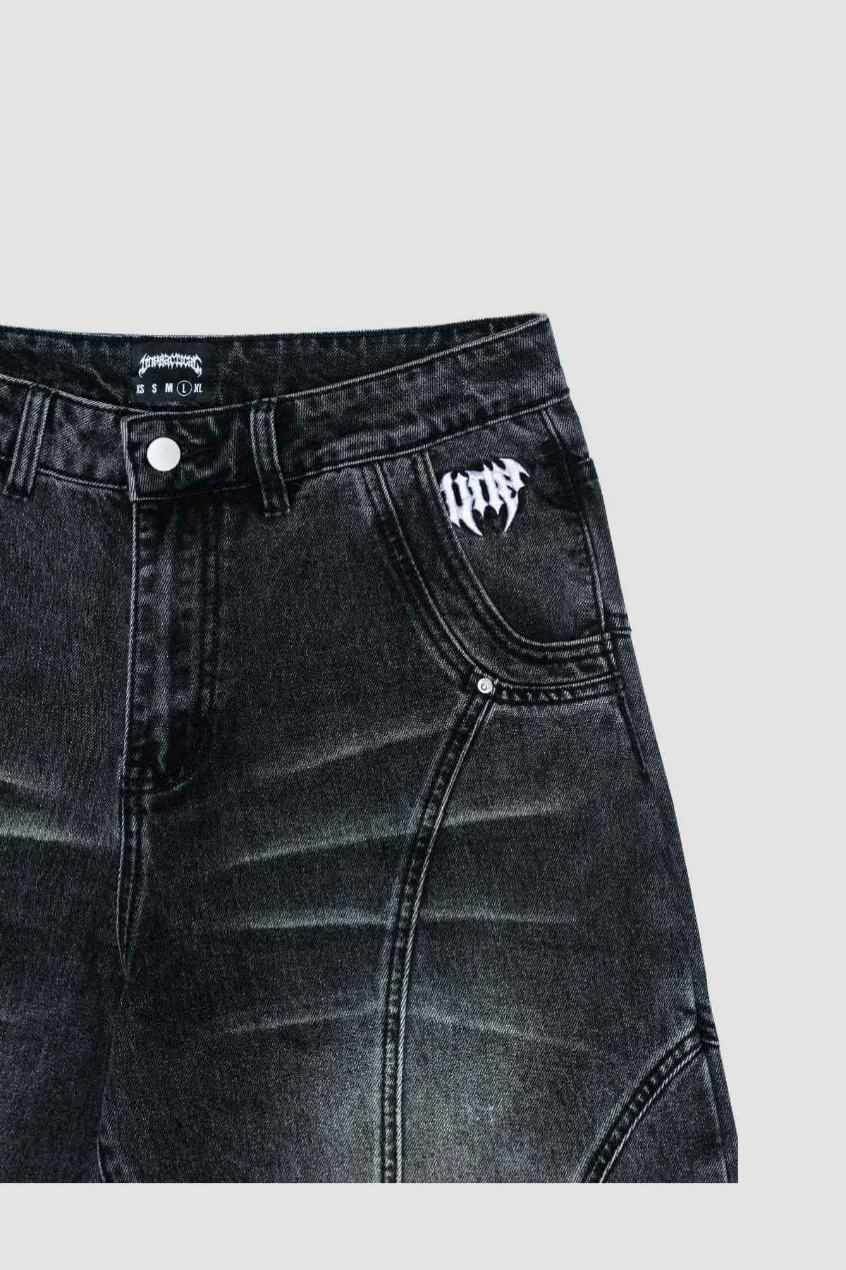 Ascending Black Denim