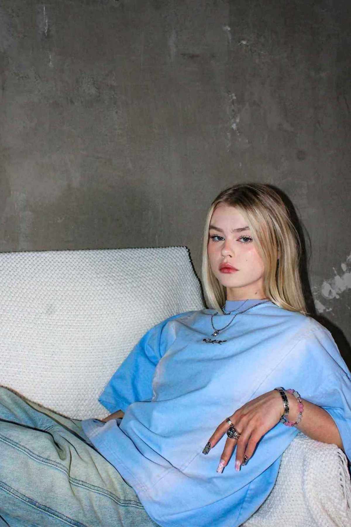 Baby Blue &quot;Thorns Tee&quot;