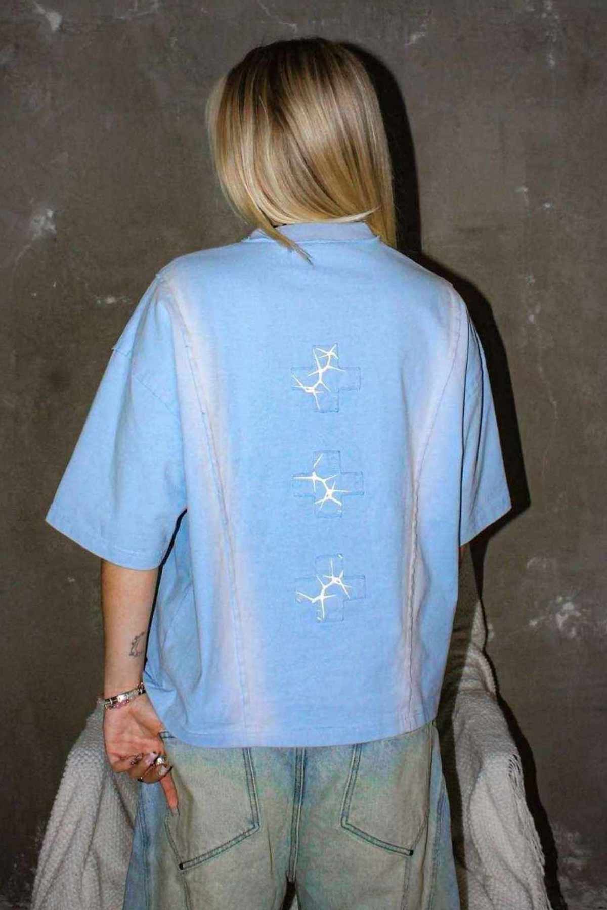 Baby Blue &quot;Thorns Tee&quot;