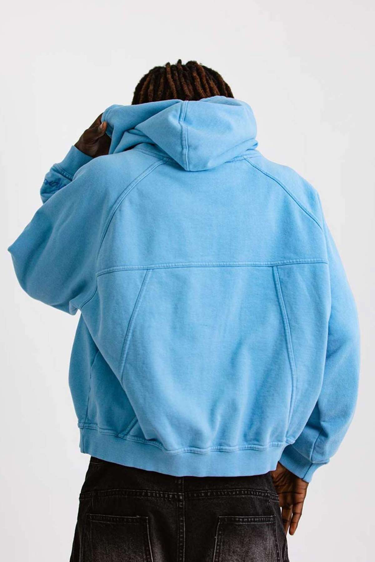 Blue Monochrome Hoodie