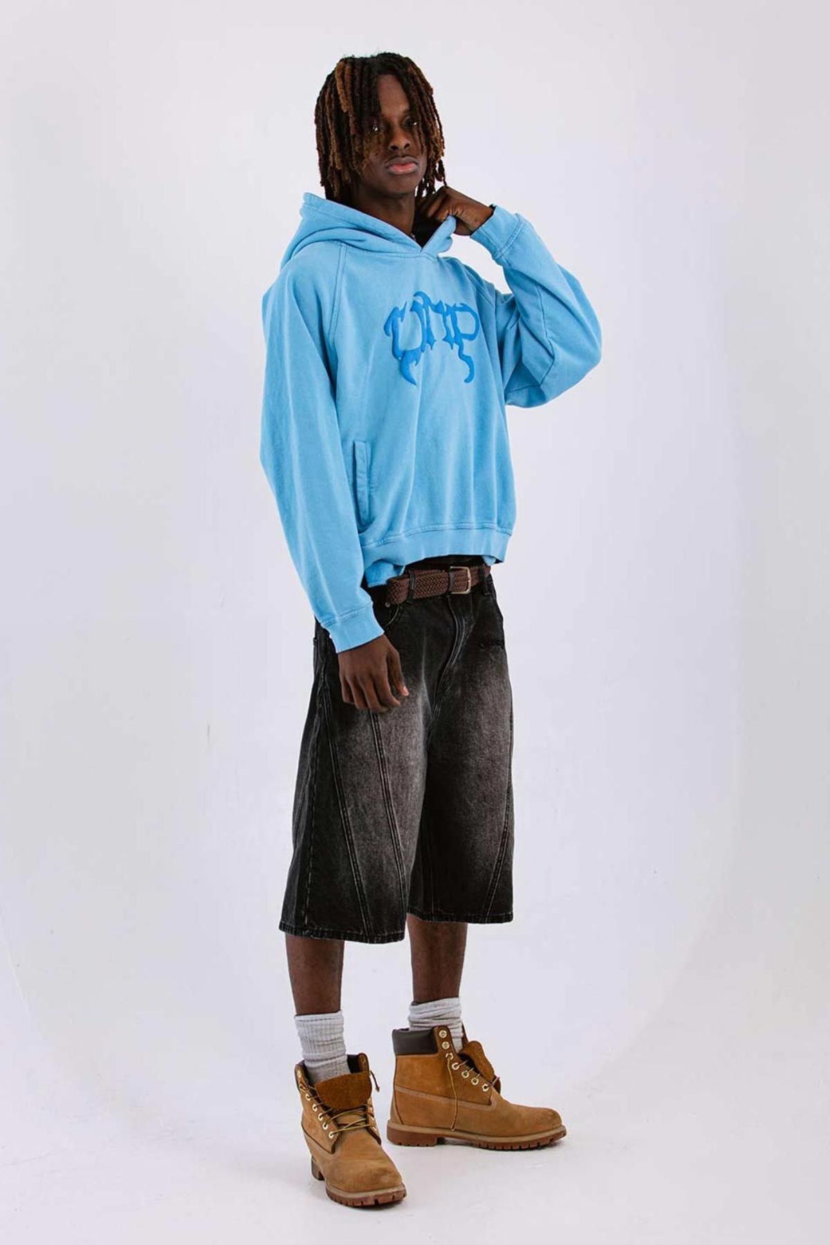 Blue Monochrome Hoodie