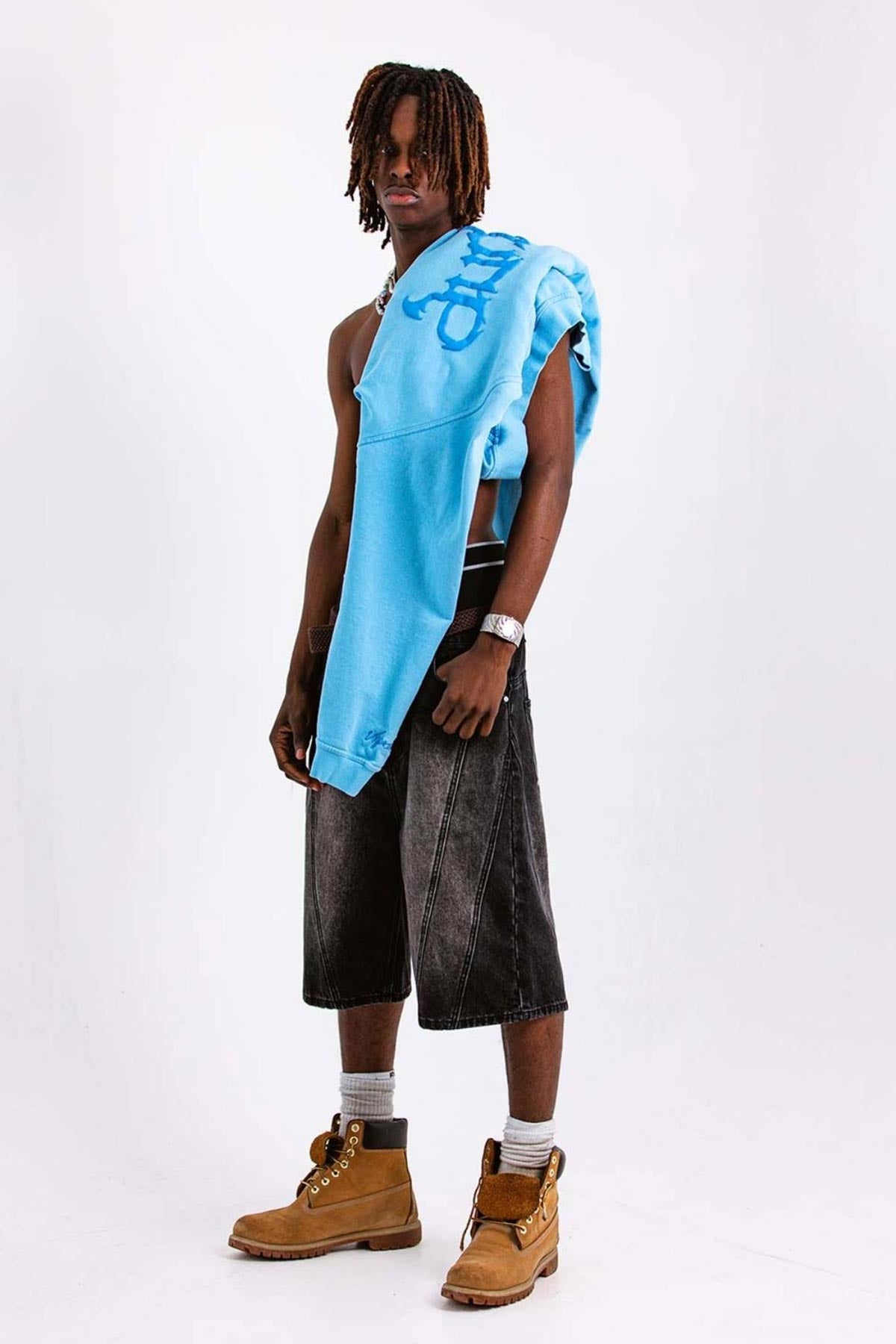 Blue Monochrome Hoodie