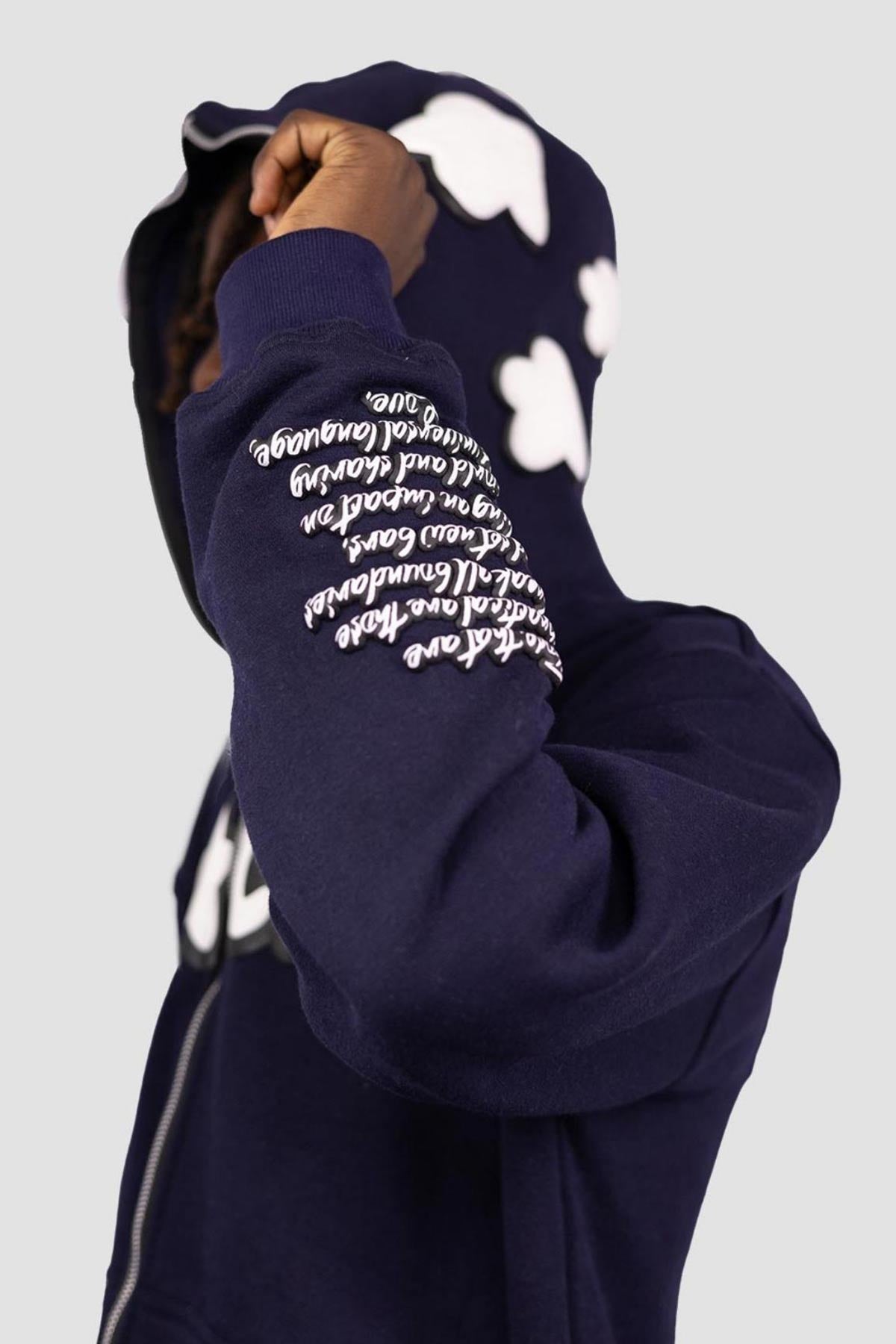 &quot;Midnight Navy&quot; Fullzip