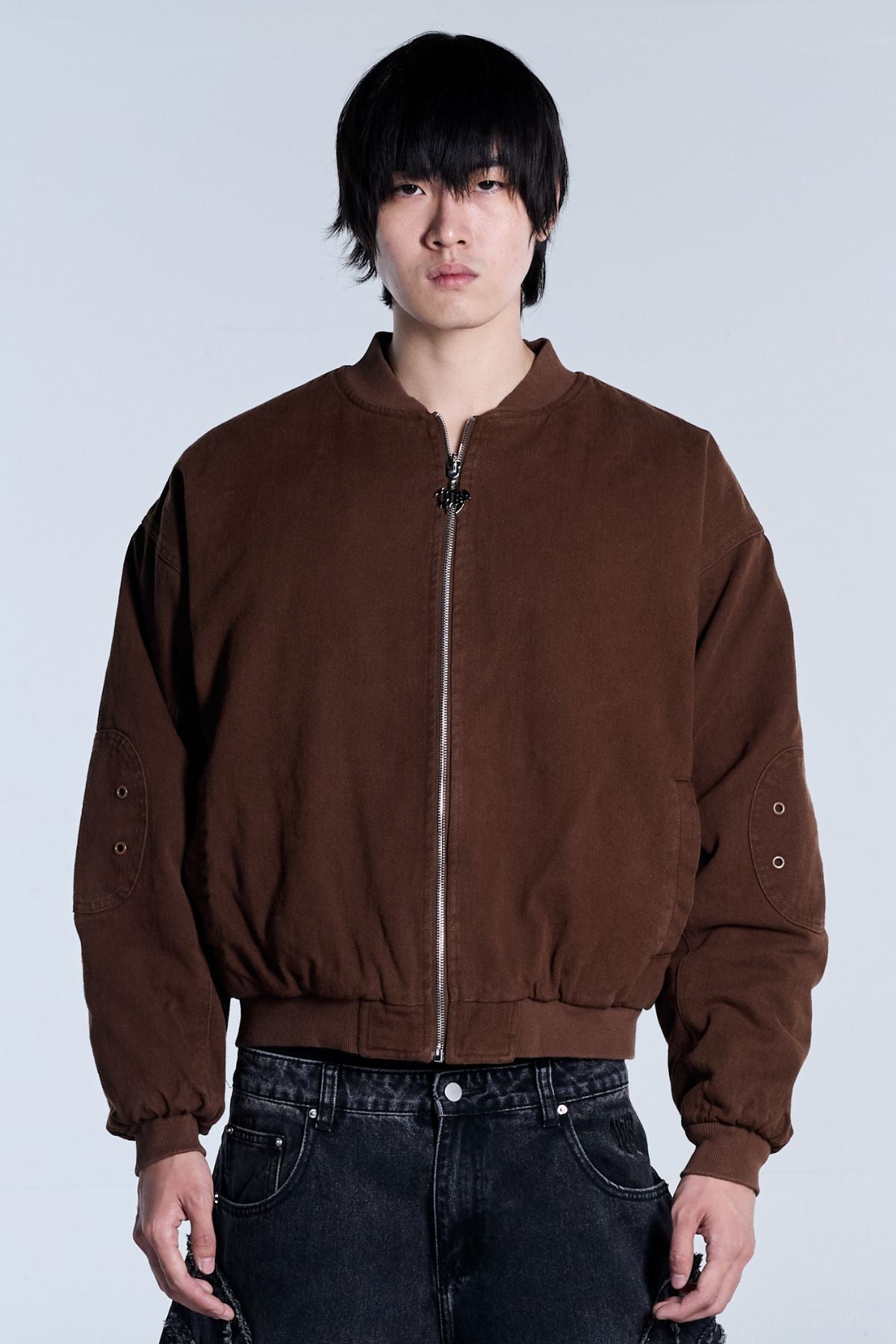 Flamed Mocha Bomber Jacket – Unpractical