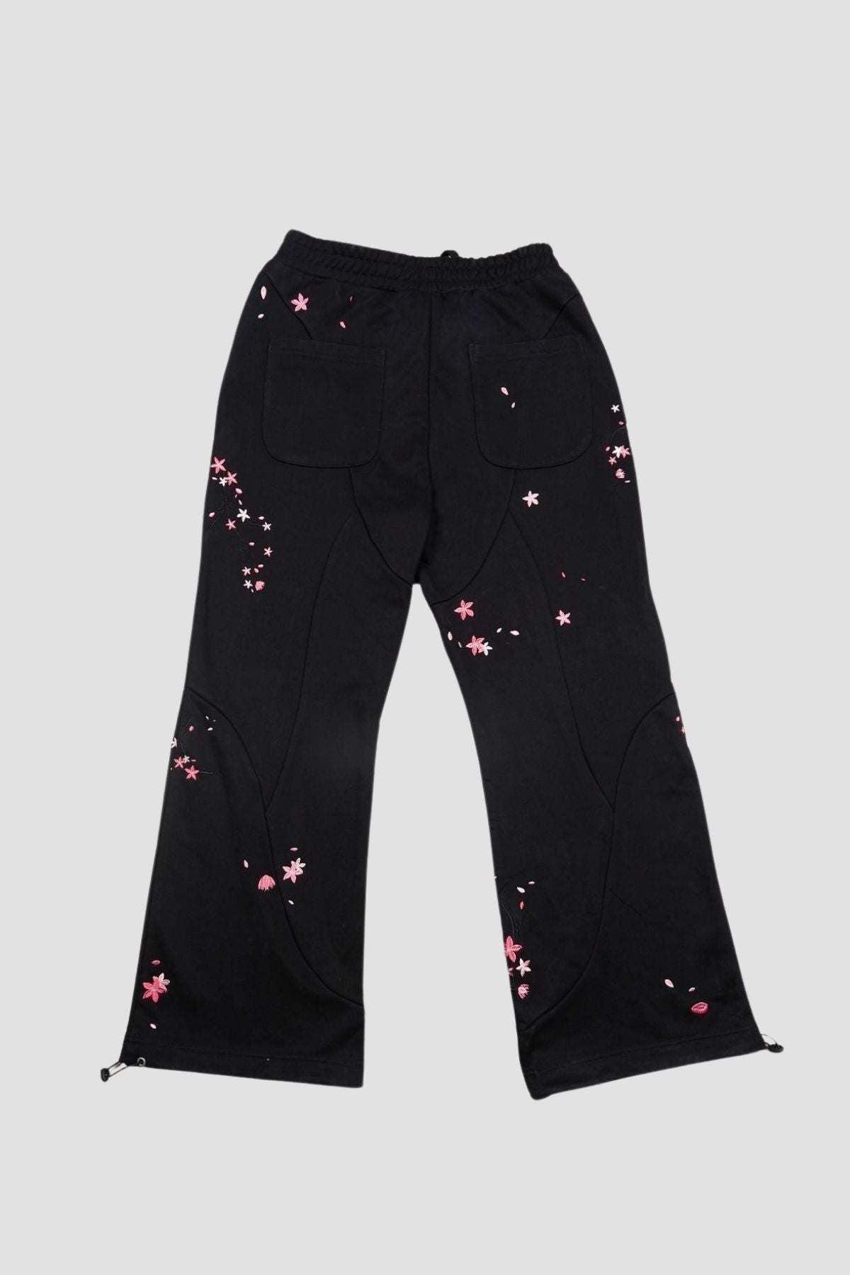 Sakura Black Sweatpants
