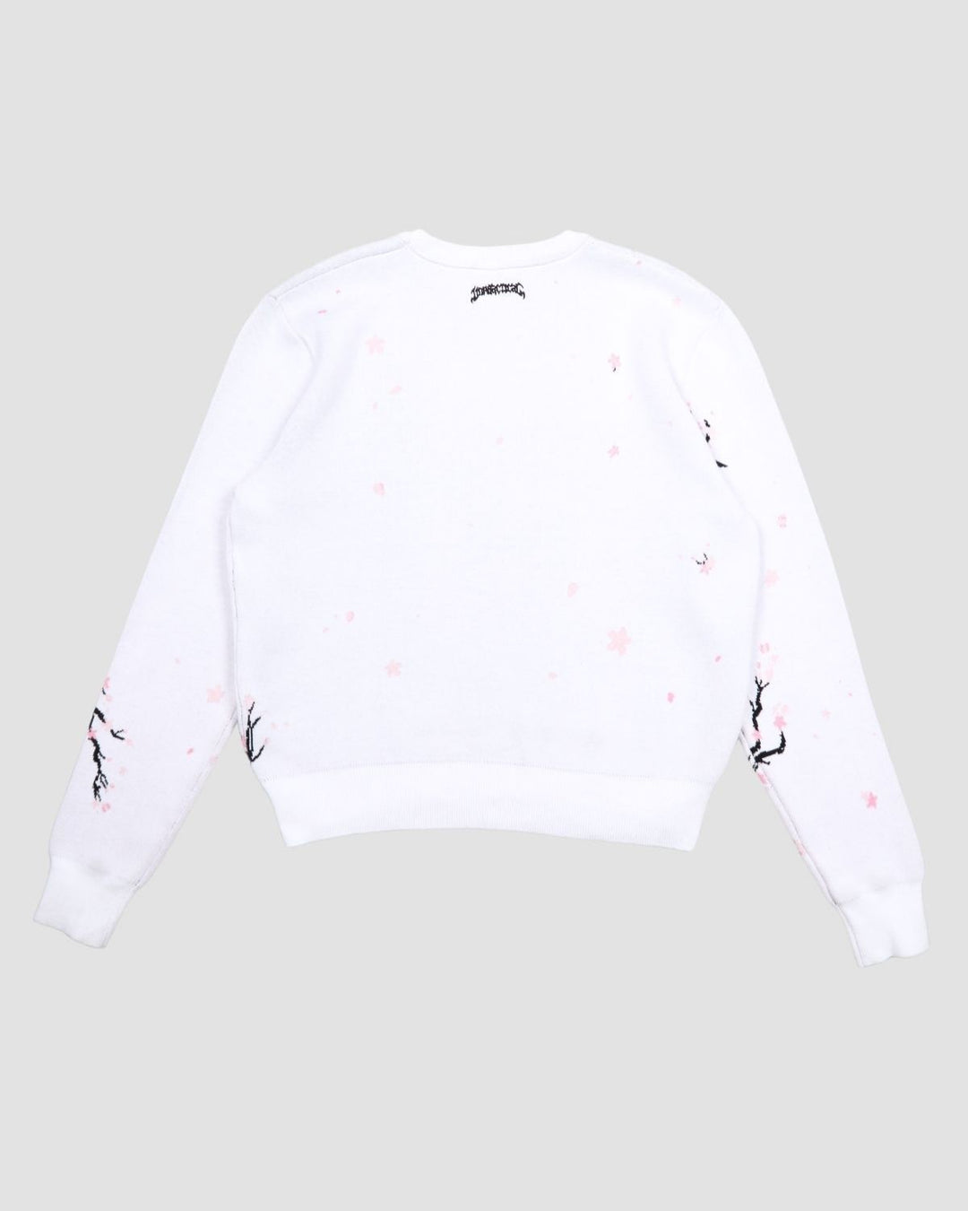 Sakura White Knit Sweater