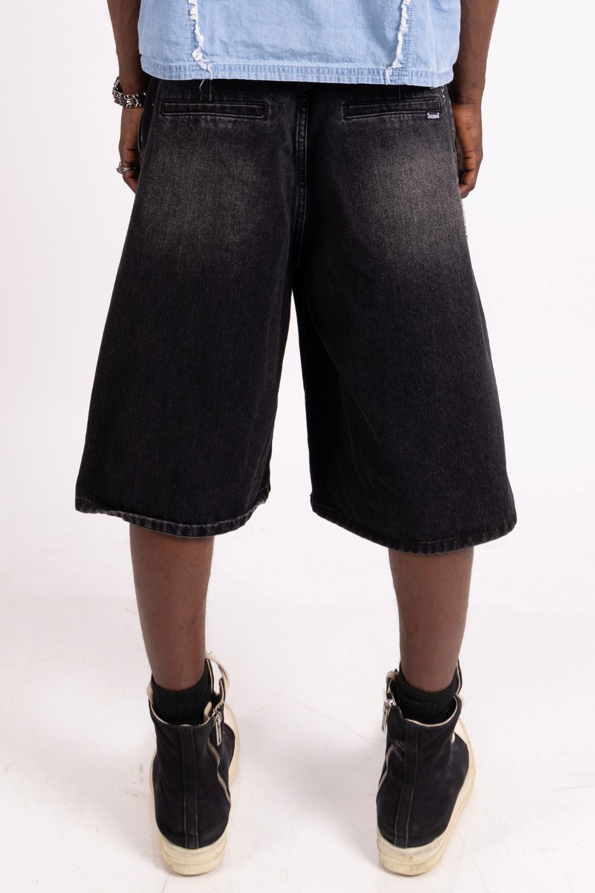 Anchor Denim Jorts Black