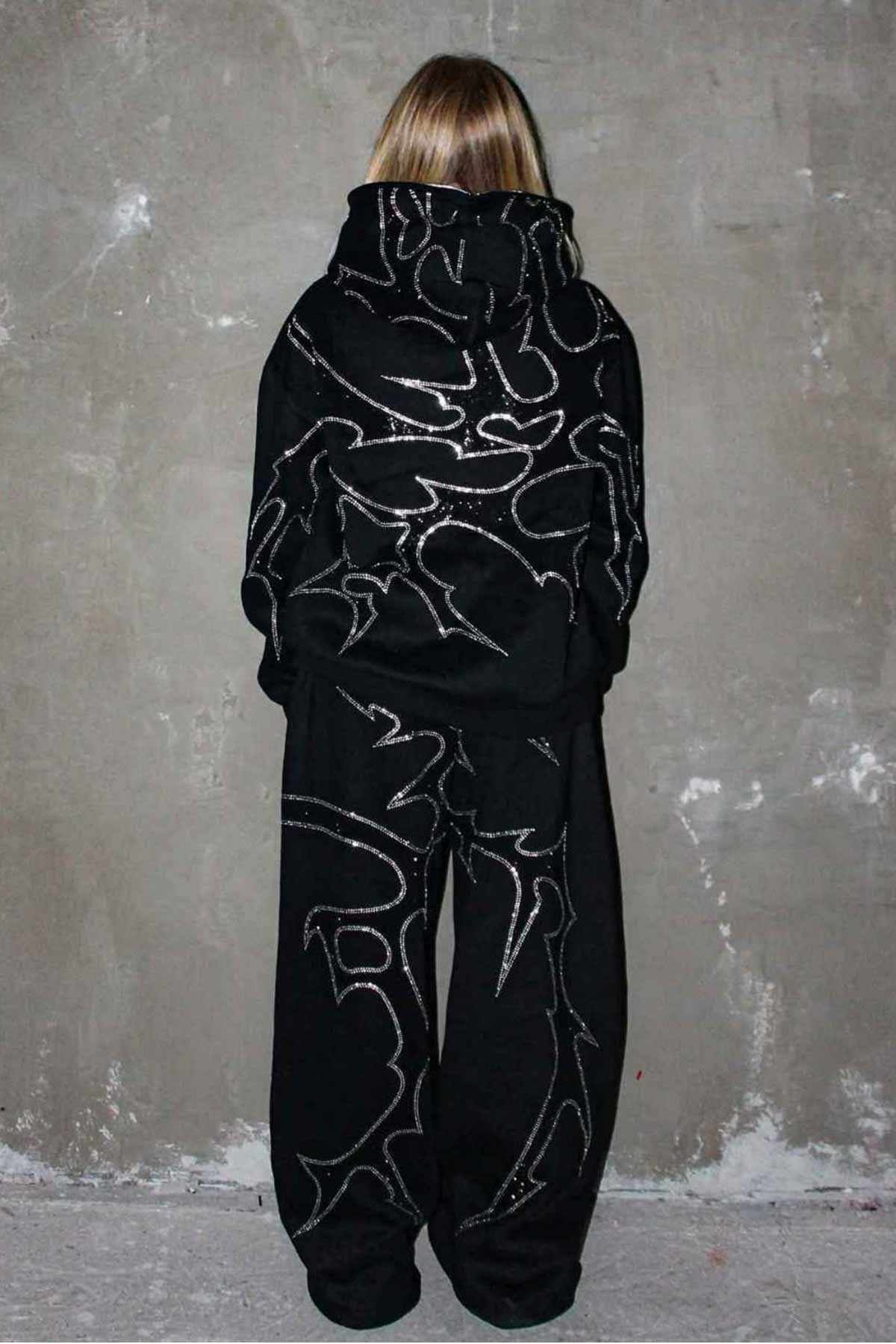 THORNS SWEATPANT BLACK – Unpractical