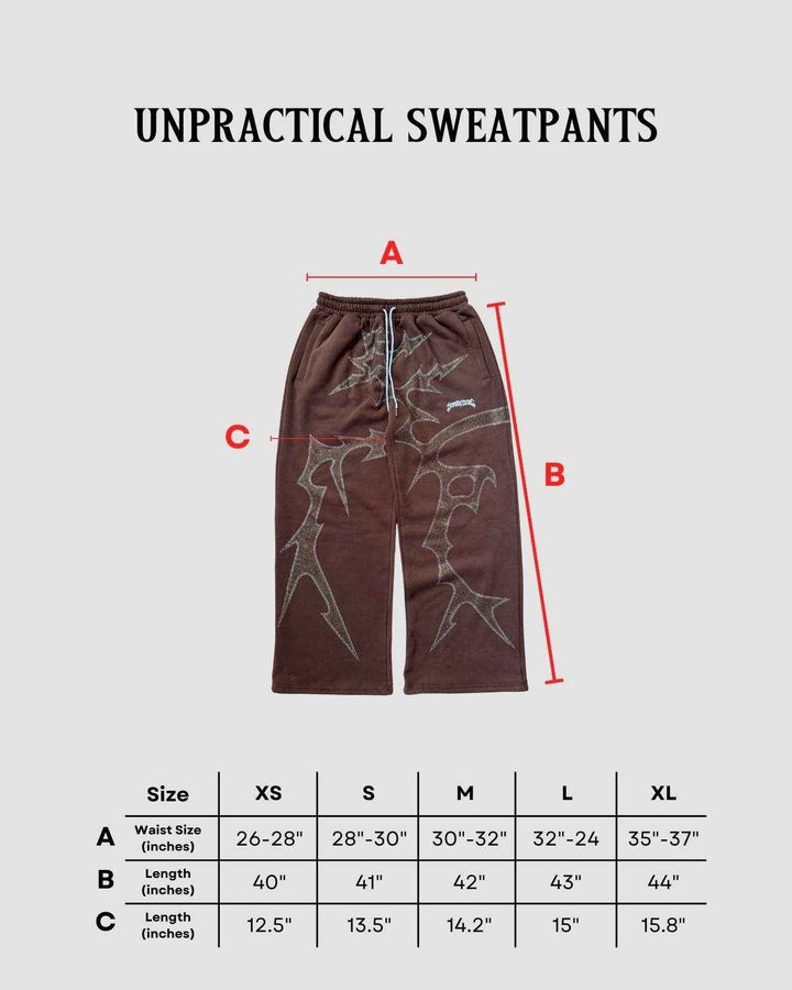 THORNS SWEATPANT BROWN