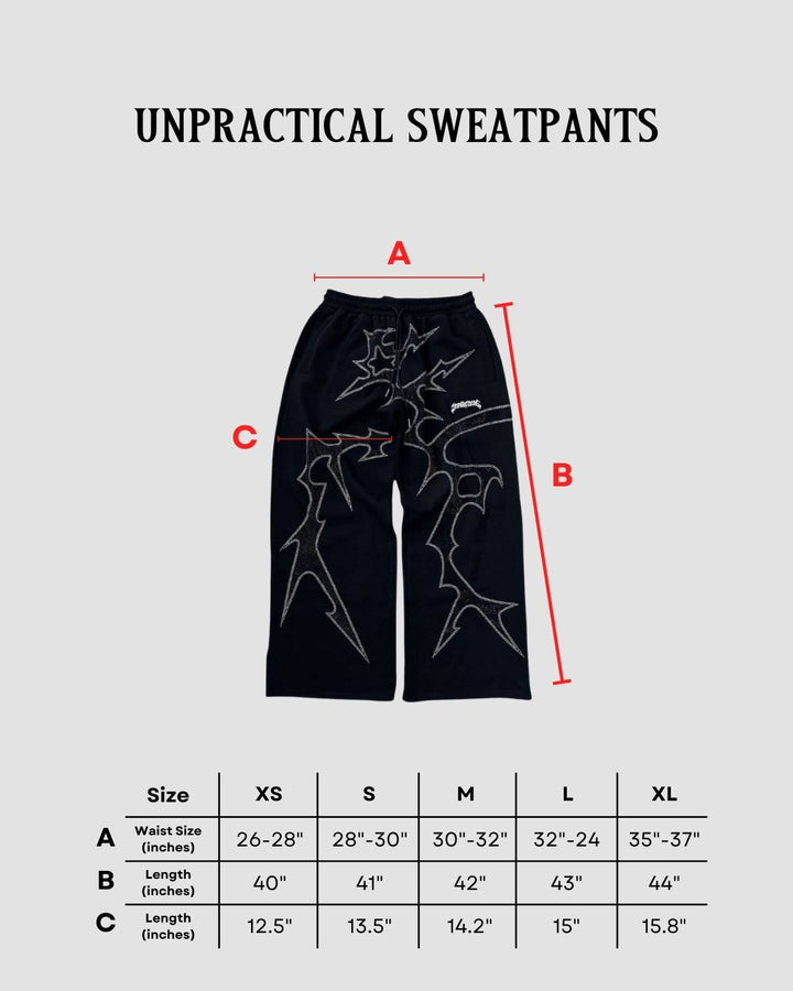 THORNS SWEATPANT BLACK