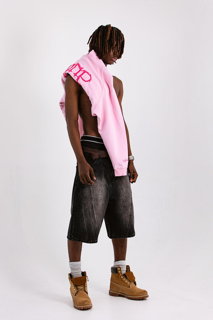 Pink Monochrome Hoodie