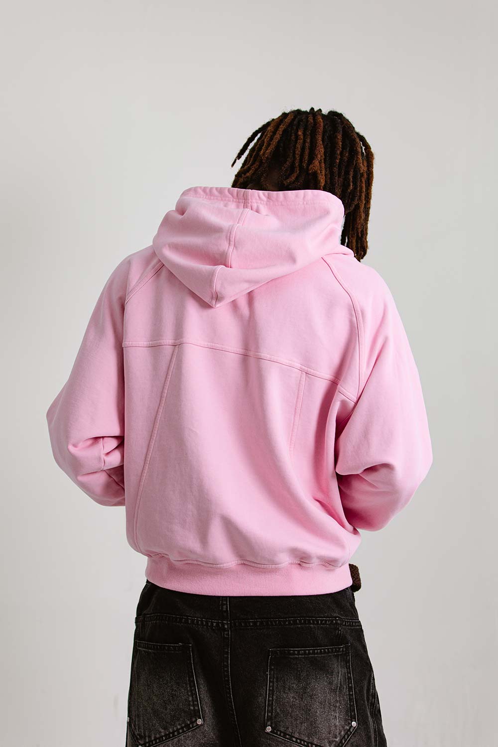 Pink Monochrome Hoodie
