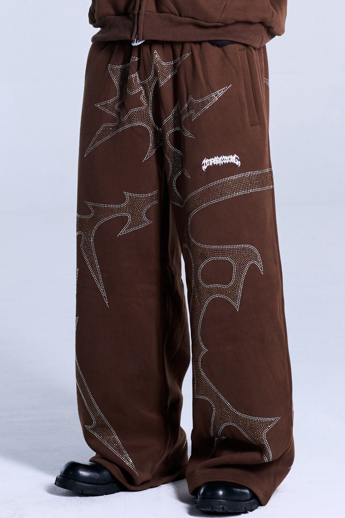 THORNS SWEATPANT BROWN – Unpractical