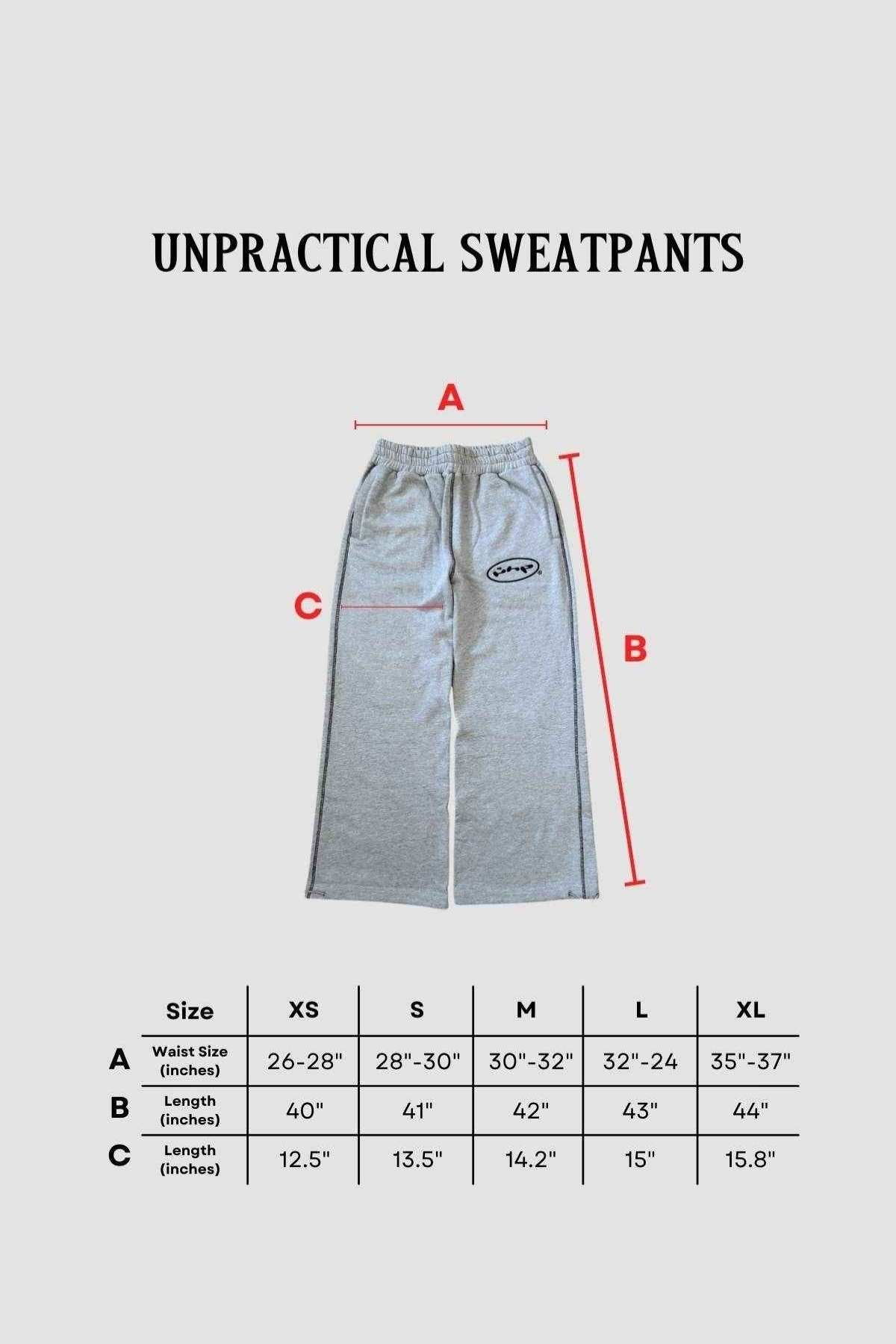 V1 UNP SWEATPANT GREY
